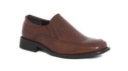 Men's Shoes - Formal Slip-ons - Brown - 8