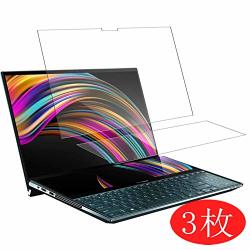 ?3 Pack? Synvy Screen Protector For Asus Zenbook Pro Duo UX581GV + Screenpad Plus 15.6" Tpu Flexible HD Film Protective Protectors Not Tempered Glass Updated Version