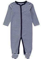BABY Kljr Newborn Striped Cotton Long Sleeve Romper Jumpsuit One 0-3 M