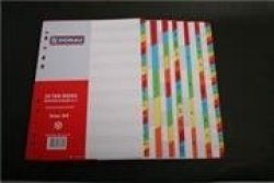 Donau A4 File Divider Plastic TAB1-31 Retail Packaging No WARRANTY   FEATURES:1-31PAGE DIVIDERA4 