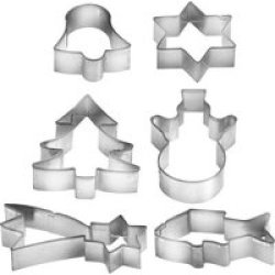 Tescom A Delicia Christmas Cookie Cutters On Ring