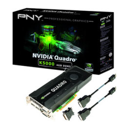 Nvidia Quadro K5000 Workstation Gpu Pci Express 2.0 4gb Ddr5 -pny Qfxk5000