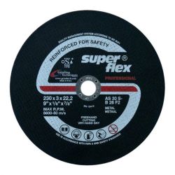 - Cutting Disc Prof Flat Steel 230X3X22.2 - 2 Pack