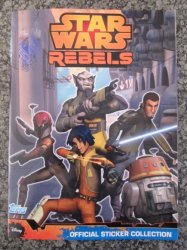 Star Wars Rebels Disney Topps Sticker Album - Collector's Item 2014 Discontinued