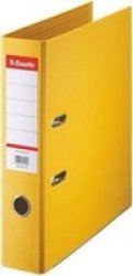 Essence Esselte Lever Arch Polypropylene A4 70MM File - Yellow