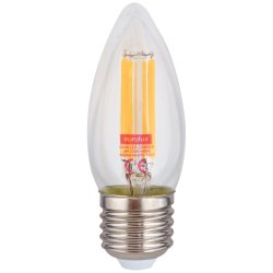 Eurolux 4W LED Filament Candle E27 W wht 310 Lms