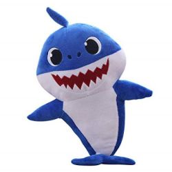 30CM Plush Baby Shark - Blue