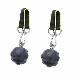 LETSGOOD Climbing Pull Up Power Ball Hold Grips Hand Grips Strength Trainer Exerciser For Bouldering Pull-up Kettlebells Fitness Workout Gray
