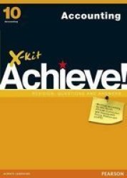 X-kit Achieve Accounting - Grade 10 Paperback