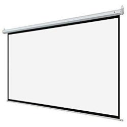 100 Inch 43 Matte White Electric Projection Screen With Remote Control Electric Motor 43