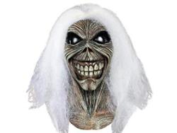 Loftus Trick Or Treat Studios Iron Maiden Killers Full Head Mask Grey White One-size