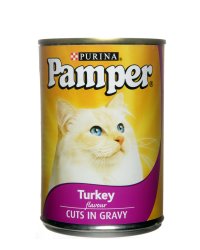 Pamper - Adult Turkey Cuts In Gravy - 385G