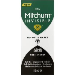 Mitchum Invisible Men Roll-on Pure Energy 50ML