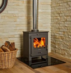 Hydrofire Nero 6-8KW Closed Combustion Fireplace