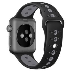 Two-tone Silicone Replacement Strap For Apple Watch 40MM 38MM