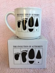 The Evolution Of Authority" Mug