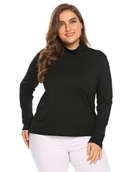 Women Involand 's Plus Size Wool Jersey Sweater