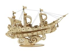 Wooden Sailing Ship - 118 Pieces