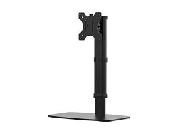 Monoprice Free Standing Single Monitor Desk Mount For Monitors Up To 27 Inches Easy Height-adjustable - Workstream Collection