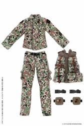 Picco Neemo Wear 1 12 Camouflage Uniform & Bulletproof Vest Set Sdf Color Doll Accessory