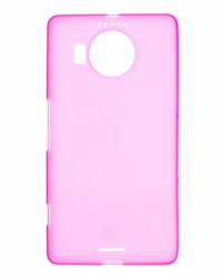 Raz Tech Rubber Gel Case For Microsoft Lumia 950 XL - Pink