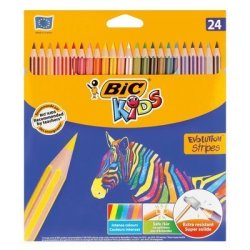 BIC Kids Tropicolor Colour Pencils 24 Pack