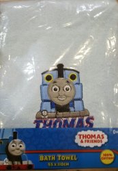 Thomas & Friends Embroidered Baby Towel 55 X 110cm 100% Cotton