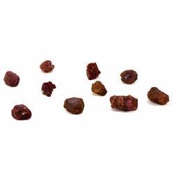 13 Carat 10PCS Red Ruby Rough Stone Natural Corundum Crystal Cab Sparkling Mineral Gemstone Specimen Rock For Carving - Africa