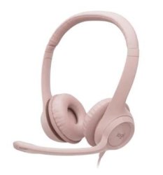 Logitech H390 USB Headset With Noise-canceling MIC - Rose Retail Box 1 Year Limit Warranty