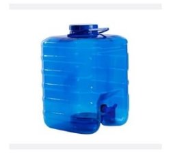 Water Canister Square With Tap 20L