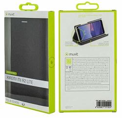Muvit Folio Case For Xiaomi Mi A2 Lite - Black