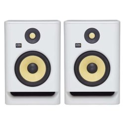 Krk Rokitt RP7 G4 White Noise Edition Studio Monitor Pair