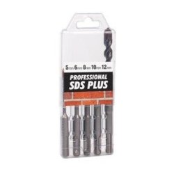 5 Piece Sds Professional Drill Bit Set: 5-12MM X 160MM