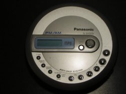 Panasonic Sl SV553J Cd Jogger Portable MP3-CD Player
