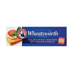 Bakers Wheatsworth Crackers 200G