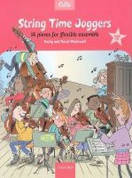 String Time Joggers Cello - 14 Pieces For Flexible Ensemble Staple Bound
