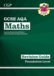 New Gcse Maths Aqa Revision Guide: Foundation - For The Grade 9-1 Course Online Edition Paperback
