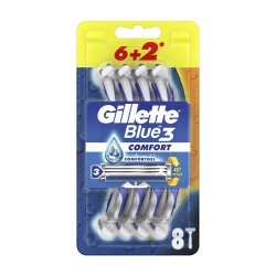 Blades Blue 111 Comfort 6 + 2 Cartridge Disposable Pack