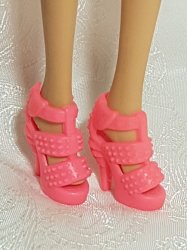 Pink Shoes For Barbie Dolls Iv