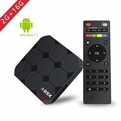2018 Model Android 7.1 Smart Tv Box ?2GB+16GB?- A95X New Generation Android Tv Box With Amlogic S905W 64BITS Quad-core built-in Wi-fi hdmi OUTPUT USB2 4K Uhd Web Tv