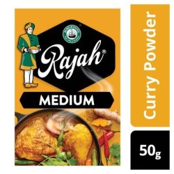Rajah Medium Curry Powder 50G