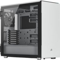 Carbide Series 678C Low Noise Tempered Glass Atx Mid-tower Chassis White
