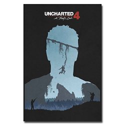 Lawrence Painting Uncharted 4 A Thiefs End Game Art Canvas Poster Print Pictures For Bedroom Living Room Decor