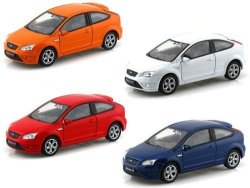 Welly New 1:32 Display Collection - Ford Focus St Diecast ...