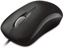 Microsoft - Basic Optical Mouse For Business - Black