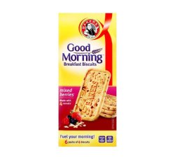 Bakers Good Morning Biscuits Mixed Berries 300G