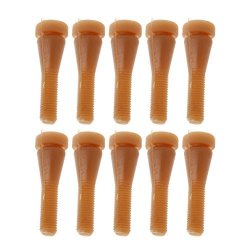 Kingjinglo 10PCS Poultry Plucking Fingers Hair Removal Machine Glue Stick Chicken Pluckers