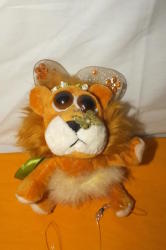 Fairy Lion Hanging - Very Cute Has Wings And A Butterfly On Its Nose