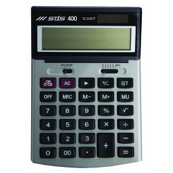 : 12-DIGIT Dual Power Premium Desk Calculator