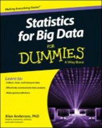 Statistics For Big Data For Dummies Paperback